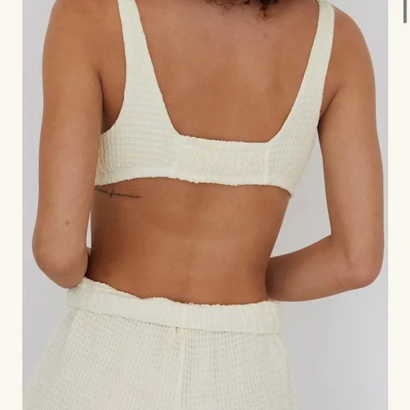 Brand new with tags Donni waffle bralette - Picture 3 of 4